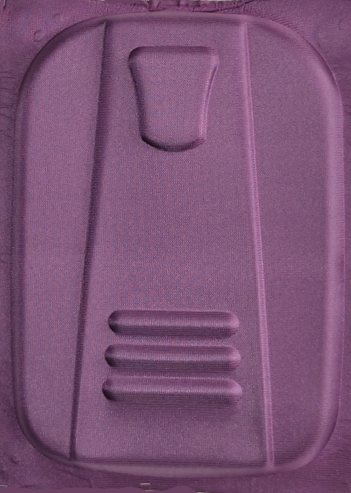 Stylish and ergonomic Purple Bag for luggage production